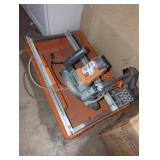 Ridgid 9 Amp 7" Wet Tile Saw with Stand