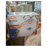HDX 13gallon Drawstring Trash Bags, Mint Scented