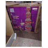 8 ft grave and bones giant sized Led skull stacks