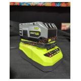 Ryobi 18V 4Ah Lithium Battery + Charger Combo