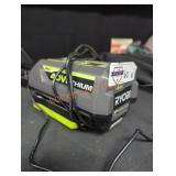 Ryobi 40V 4Ah Lithium Battery + Charger Combo