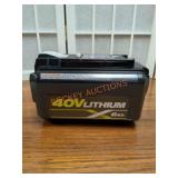 RYOBI 40V 6AH Lithium Battery ONLY