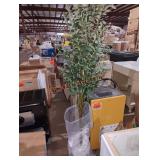 Noble House 6 ft. Green Artificial Olive Tree