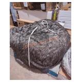 Noble House 3 ft. Faux Fur Bean Bag