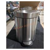 StyleWell 1.3 Gal. Round Step-On Trash Can