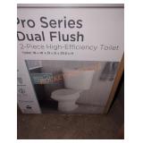 Glacier Bay Dual Flush  Elongated Toilet