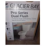 Glacier Bay Dual Flush  Elongated Toilet