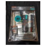 6-Piece Metal Tray/Applicator Kit