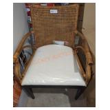 Safavieh furniture gianne brown/white chair