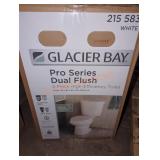 Glacier Bay Dual Flush Elongated Toilet