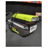 Ryobi 40V 4Ah Lithium Battery + Charger Combo