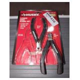 Husky 2-Piece Mini Pliers Set