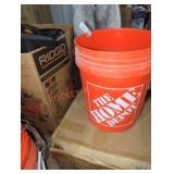 Set of 4 The Home Depot 5 Gallon Bucket