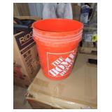 Set of 4 The Home Depot 5 Gallon Bucket