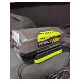 Ryobi 40V 4Ah Lithium Battery + Charger Combo