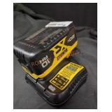 DeWalt 20V 10Ah Li-Ion Battery + Charger Combo