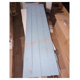 14"ï¿½54" Distressed Blue Wooden Shutters