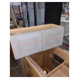 30" x 13" x 12" Grey Wall Cabinet