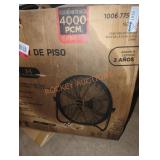 CE 20in.3-Speed High Velocity Shroud Floor Fan