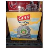 Glad force flex tall kitchen bags 13 gal. 110 bag