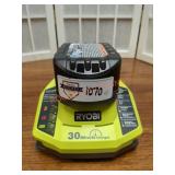 RYOBI 18V 4AH Lithium Battery and 18V Charger