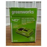 Greenworks 40V 5A Rapid Charger