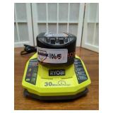 RYOBI 18V 4AH Lithium Battery and 18V Charger