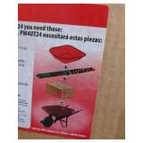 Ames 4cu.ft. Red Wheelbarrow Kit