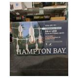 Hampton Bay 24 ft. Plug in String Lights