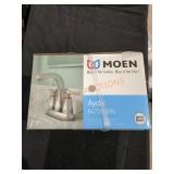 MOEN 4 in. Centerset 2-Handle Bathroom Faucet