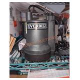 Everbilt portable water removal pump1/6 HP, 28 gpm