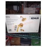 Kohler Sentra shower set brushed moderne brass