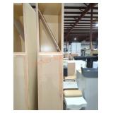 18" W x 88" L x 24" D unfinished wall cabinet