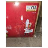 Home Accents 8ft Holiday Traditions LED Santa