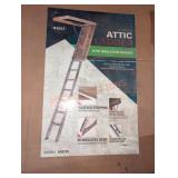 Aluminum attic ladder ceiling ht 7