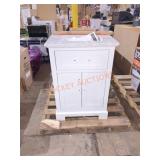 Home Decorators White Vanity w/ Marble Top