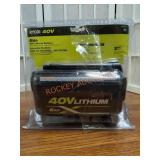 RYOBI 40V 6AH Lithium Battery ONLY