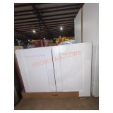 30" W x 13" D x 24" H White Wal Cabinet