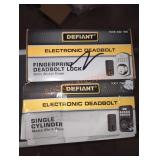 Defiant 2 Count Electronic Deadbolts