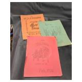 1920s Local handmade kaldron books