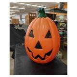 Large light up pumpkin blow mold