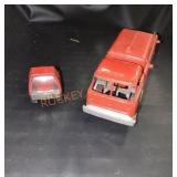 Vintage Hubbley and Buddyl metal trucks