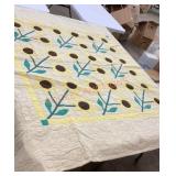 Vintage hand made quilt