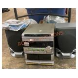 Philips magnavox stereo and 3 disc changer