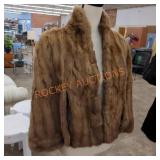 Vintage ladies genuine mink capelet size S