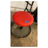 Rolling Pittsburgh shop stool