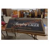 Yuengling traditional lager 4 ft wide bar