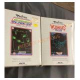 Vintage vectrex game cartridges(heads up, web