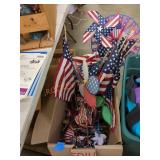 Patriotic decor lot