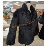 Vintage ladies genuine fur jacket inside small